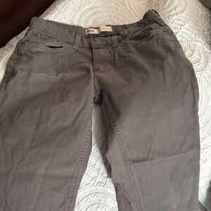 Levi's Men's Charcoal Chinos
